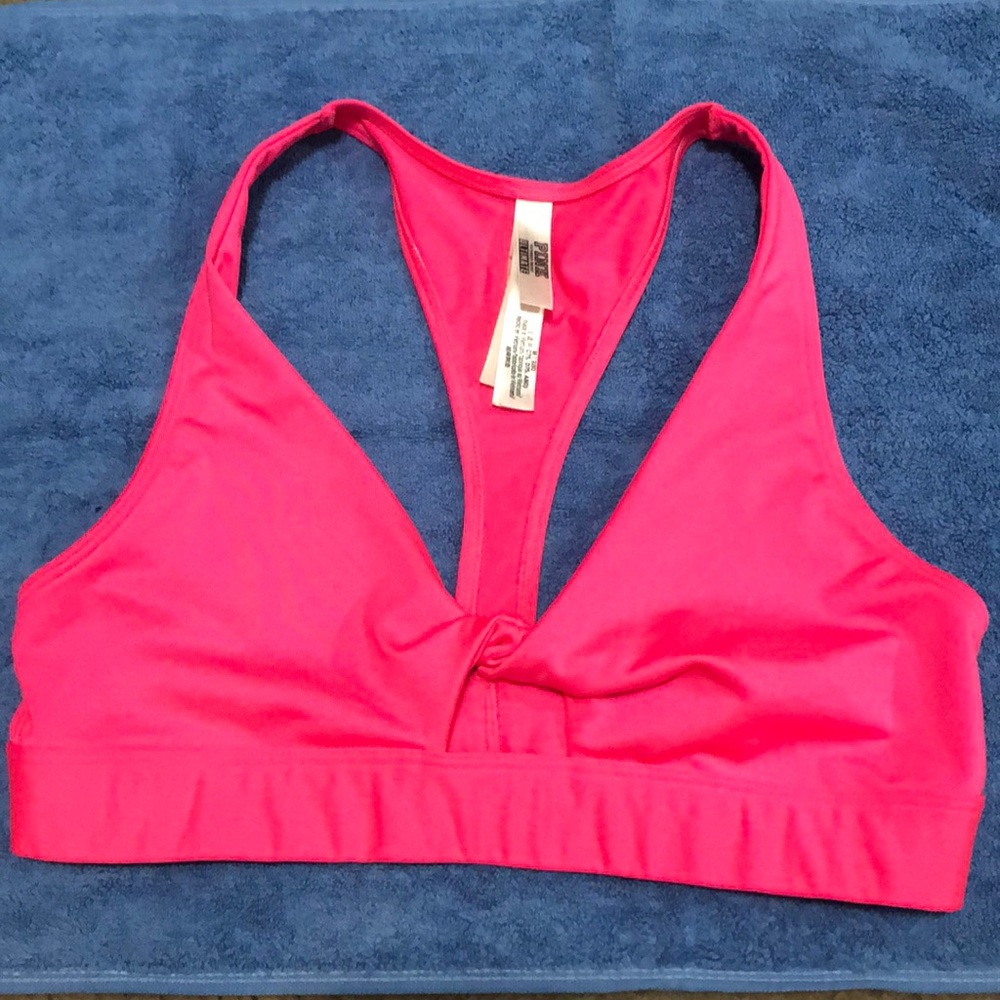 Pink ultimate lightly lined Sports bra